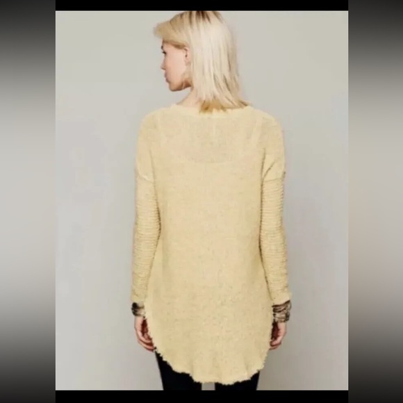 Free People Cross My Heart Cable Knit Pullover Sweater - Picture 3 of 10